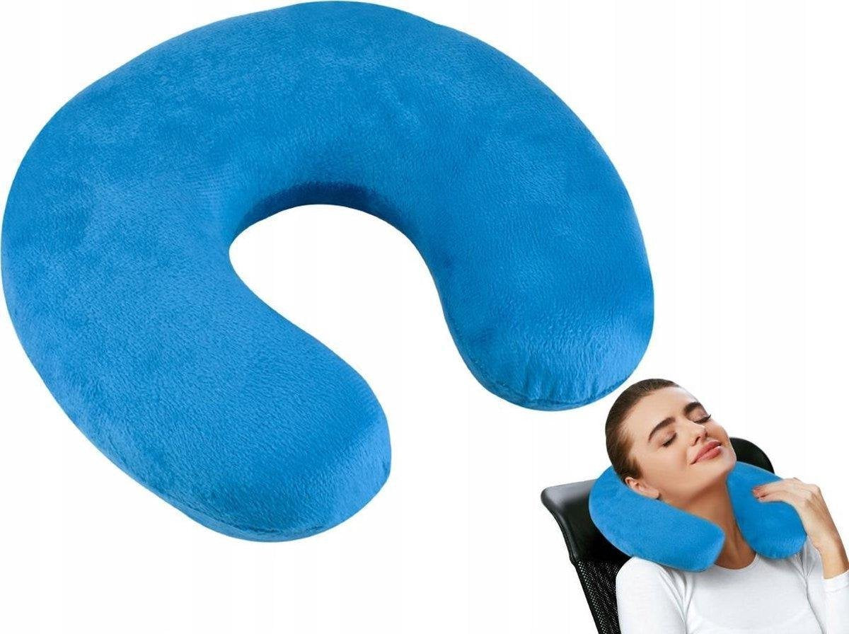 LOUZIR U-Vorm Nekkussen /Slaapkussen Travel Pillow/ Neksteun Kussen Voor Bus/Vliegtuig/Trein/Auto