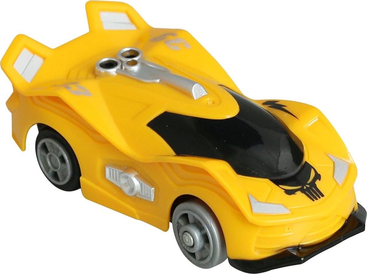 Wave Racers Auto Rival 300x Op Batterijen 9 Cm Geel