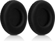kwmobile 2x oorkussens voor Sony MDR-V55/BR koptelefoons - imitatieleer - voor over-ear-koptelefoon - zwart