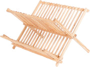 Orange85 Afdruiprek - Inklapbaar - Hout - Voor afwas - Afdruiprekken - Rek voor Afwas - Inklaprek