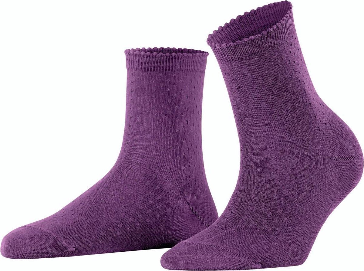 FALKE Pointelle Sokje Dames 46409 - Meerkleurig 8317 galaxy purple Dames - 39-42