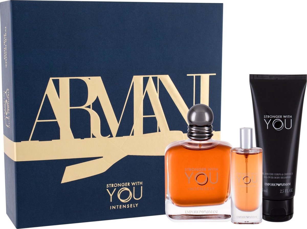 Armani - Stronger With You Intensely Giftset Eau de parfum 100 ml