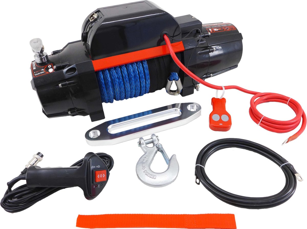 Elektrische Lier - 12V - 4500KG - BWN - Aanhangwagen - Aanhanger