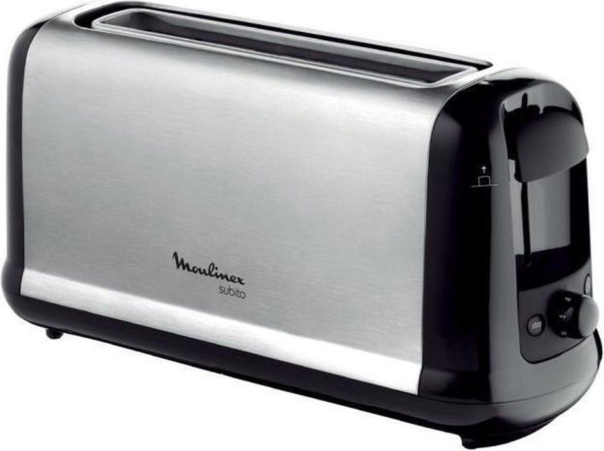 Broodrooster Moulinex Subito 1000W Grijs Roestvrij staal