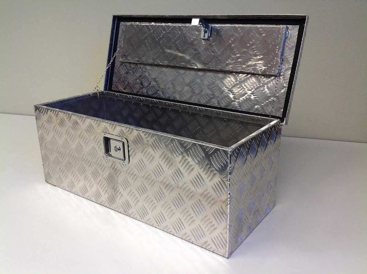 Aluminium opbergkist 850x350x320