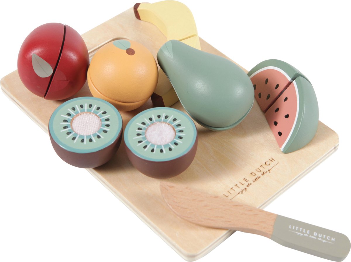 Little Dutch Speelgoed Houten Snijfruit