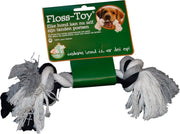 Gebr de Boon flosstoy zwart wit klein