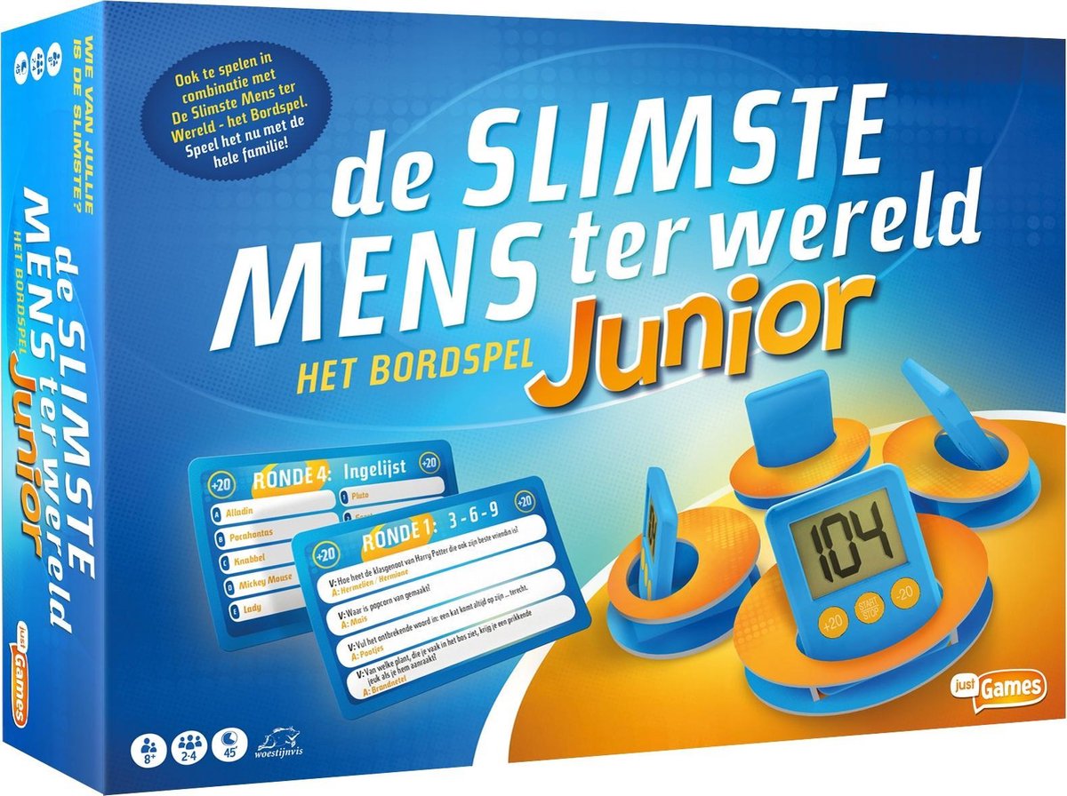 De Slimste Mens Ter Wereld Junior - Kinderspel