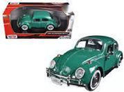 Volkswagen Kever Beetle 1966 Groen 1-24 Motormax