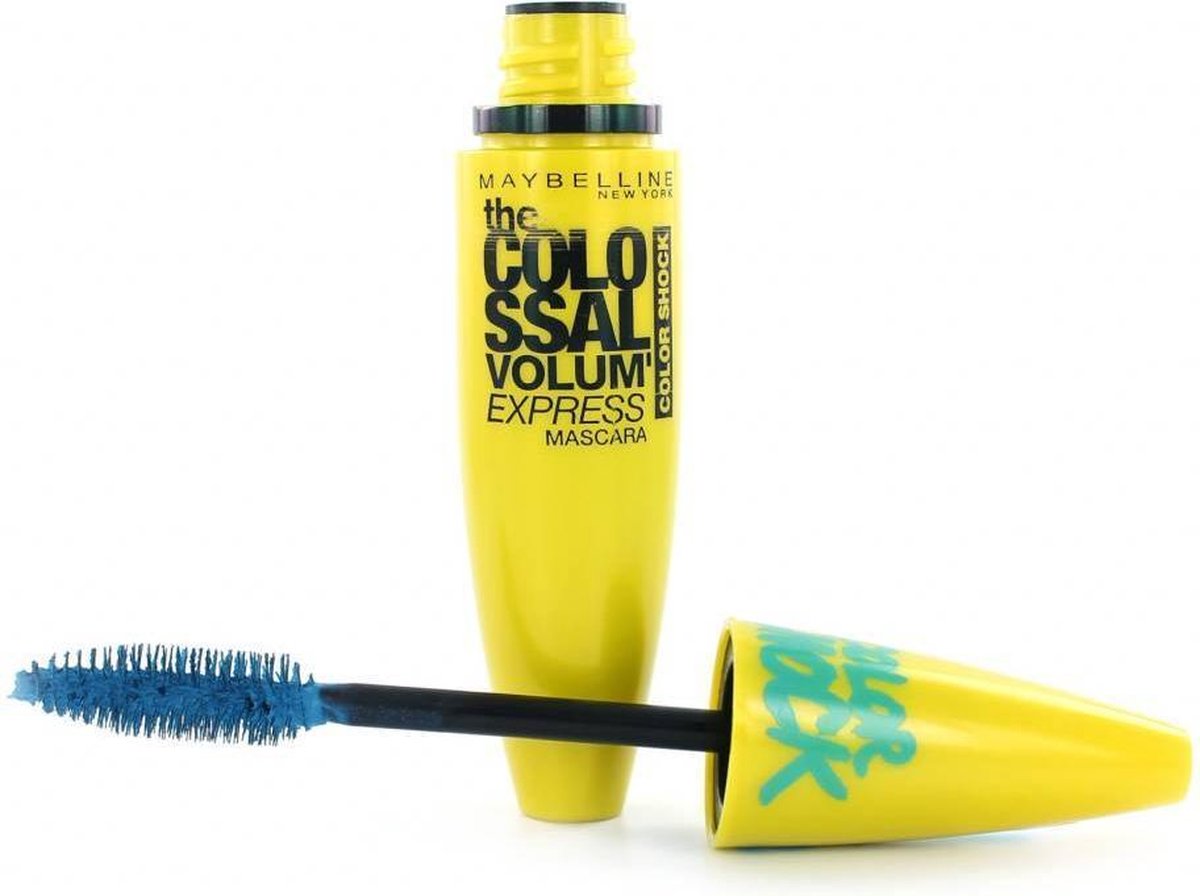 Maybelline Volum'Express The Colossal Color Shock Mascara - Electric Teal