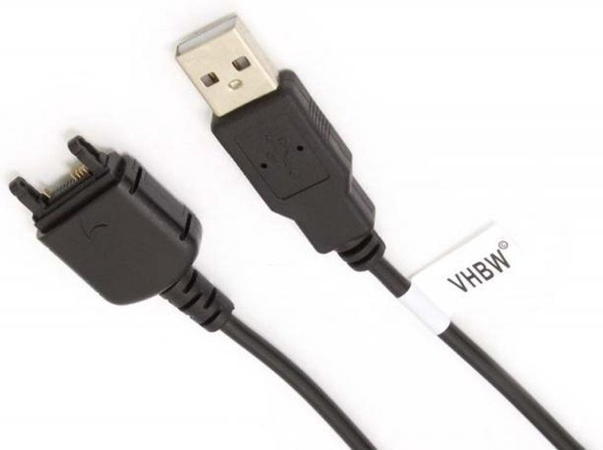 VHBW Sony FastPort naar USB-A kabel voor Sony Ericsson telefoons / zwart - 1 meter