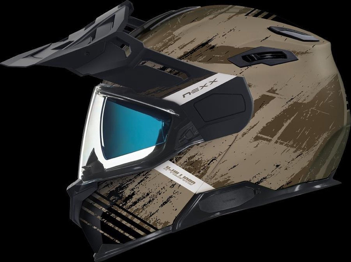 Nexx X.Vilijord Mudvalley Sand Matt Modular Helmet S