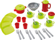 Servies in Tas 35-delig