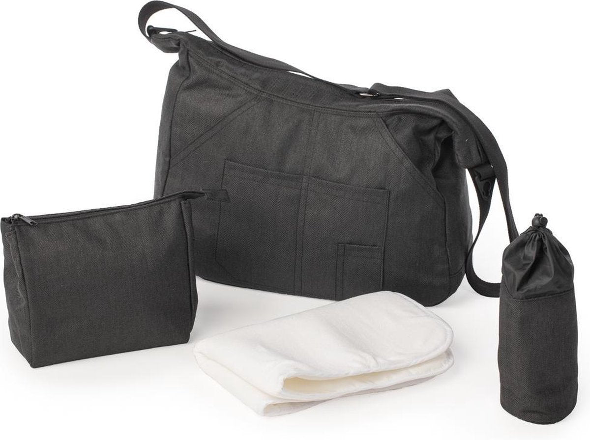 Pericles Verzorgingstas Met Accessoires 40 Cm Antraciet