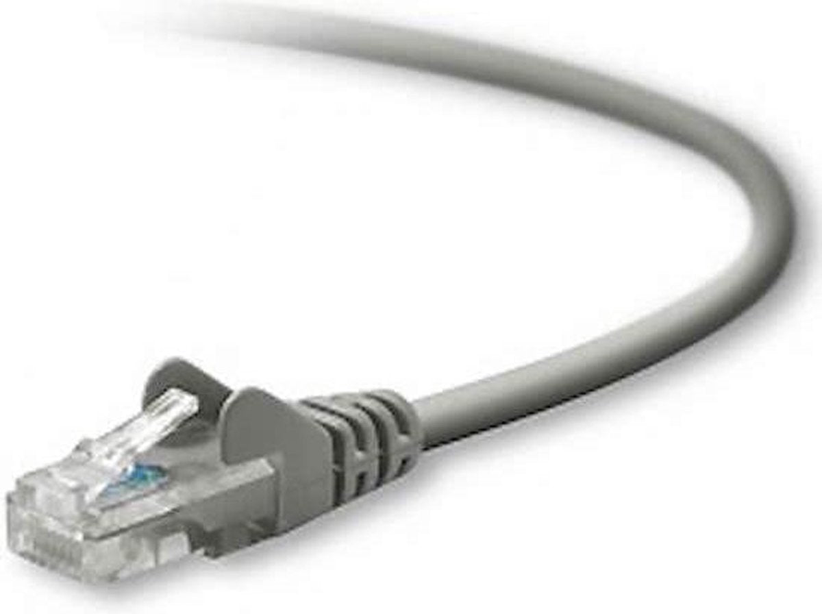 Belkin - Verbindingskabel - RJ-45 (M) naar RJ-45 (M) - 1 m - UTP - CAT 5e - zonder haken
