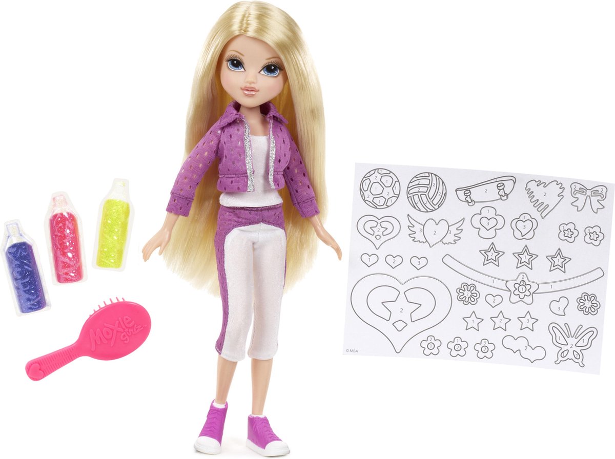 Moxie Girlz Glitterin' Style Pop - Avery