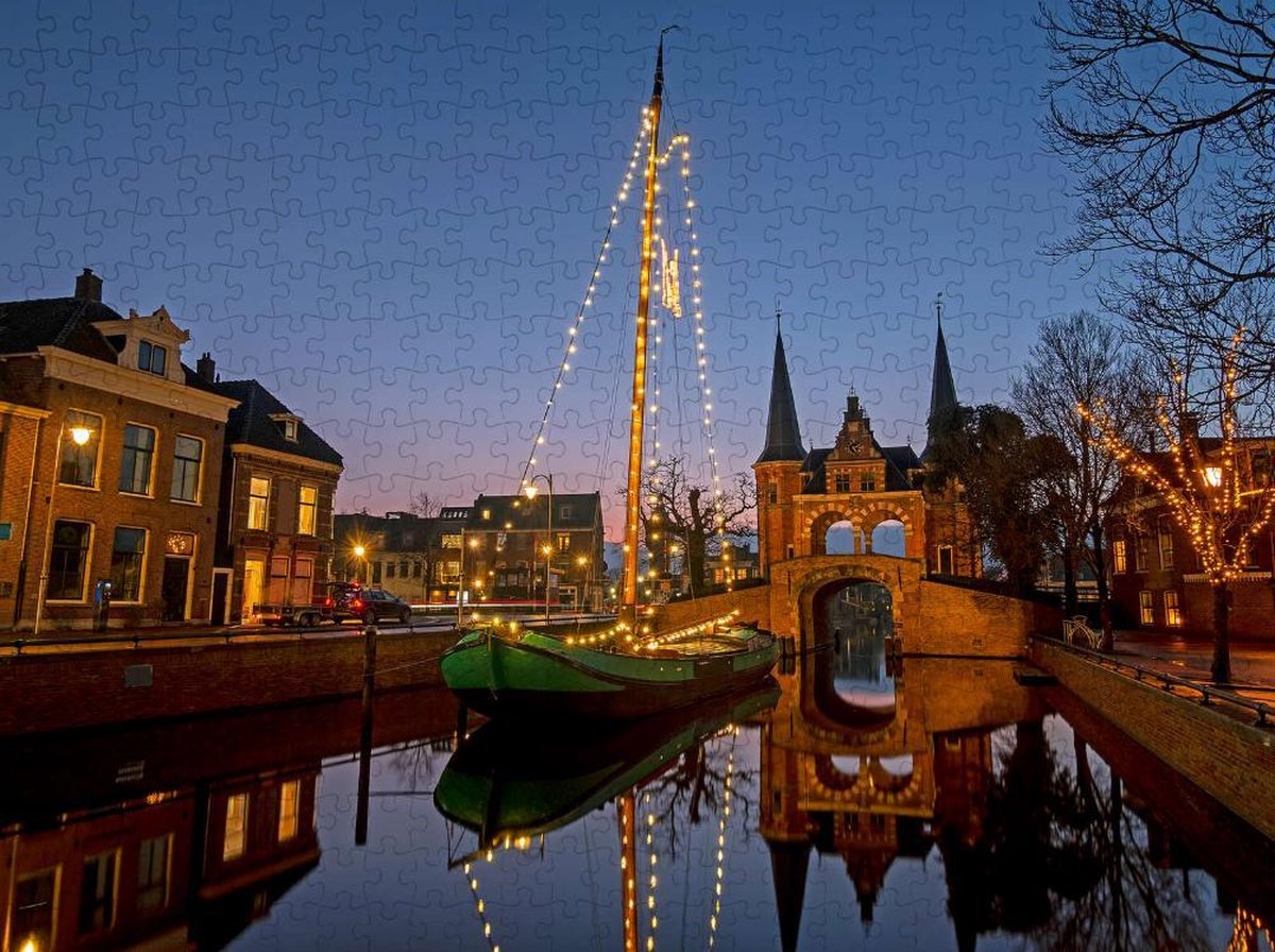 Poort van het Water in Sneek - Puzzel 500 stukjes