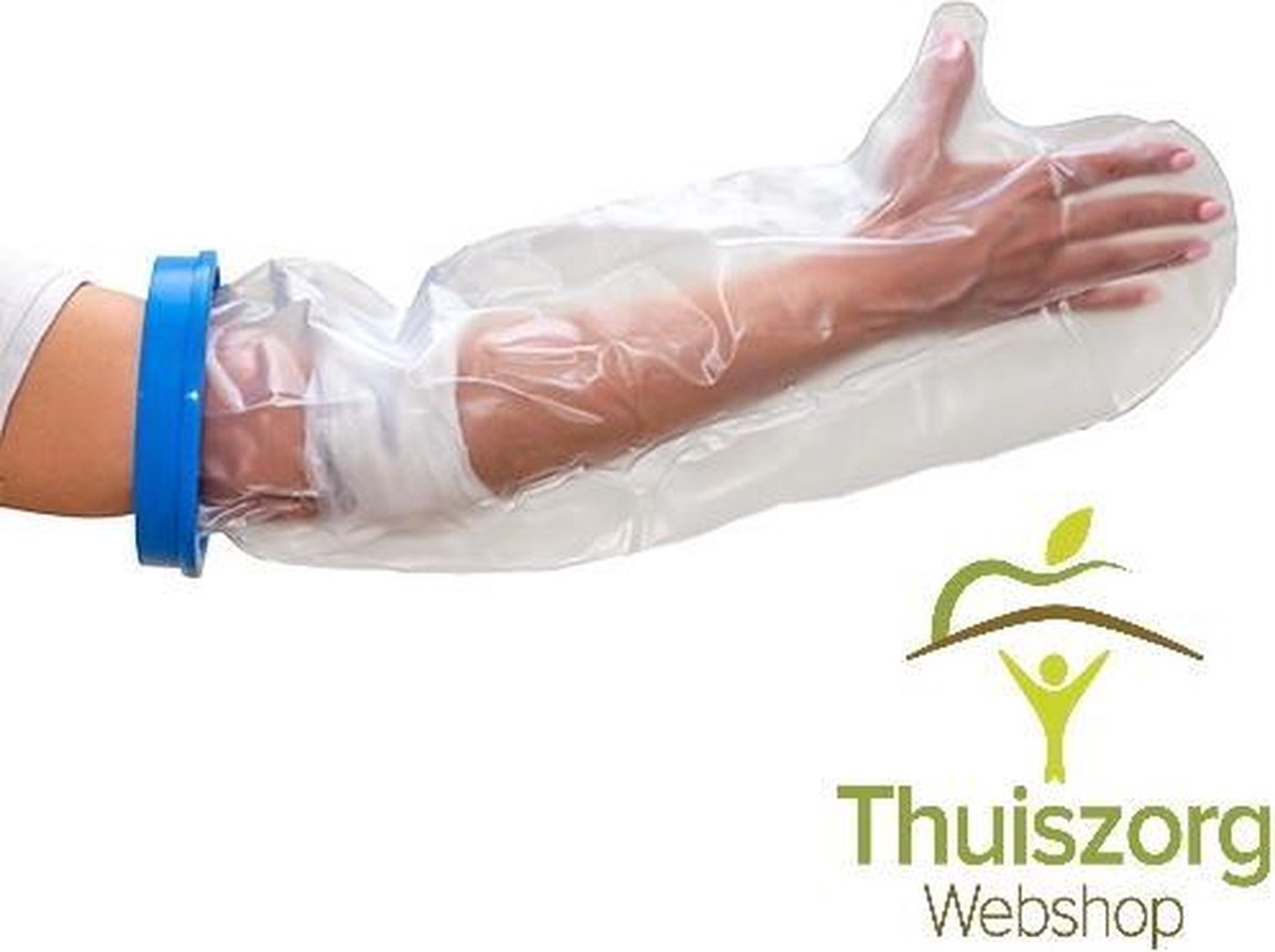 Waterdichte beschermingshoes voor het douchen  - meerdere versies: Halve arm
