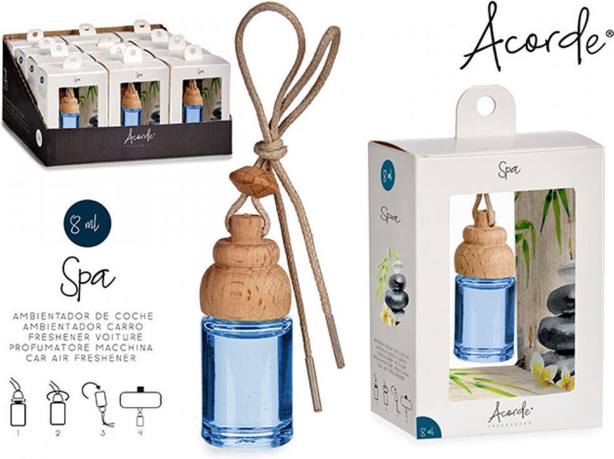 Autoparfum met Spa Geur - 1 stuk 8ml