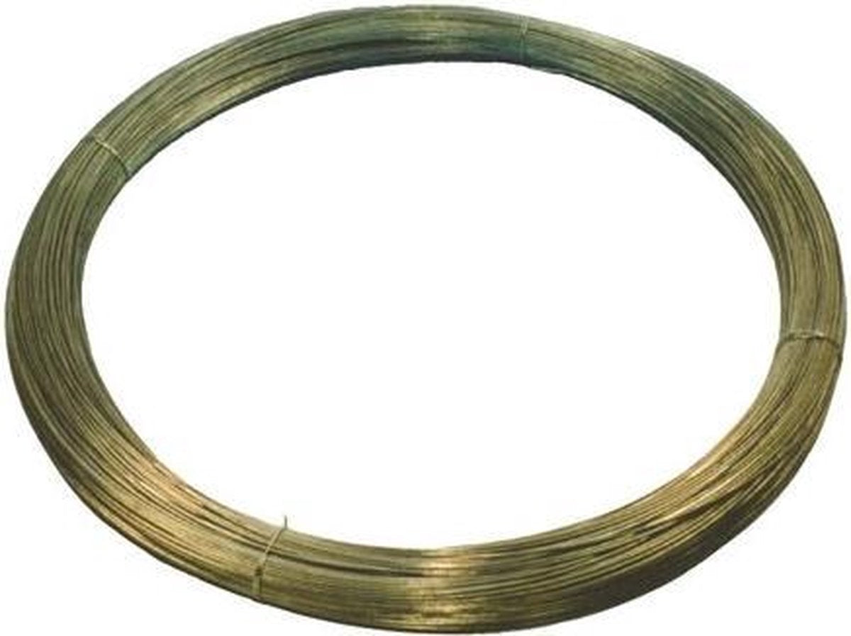 Verzinkt glad draad bos - 25kg - 2.4 mm dik