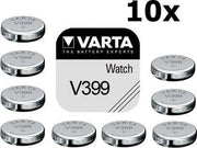Varta V399 42mAh 1.55V knoopcel batterij - 10 stuks