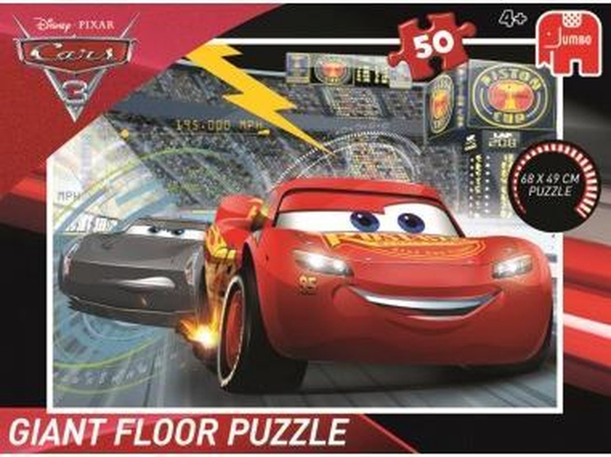 Disney Cars3 Giant Floor Puzzel Vloerpuzzel