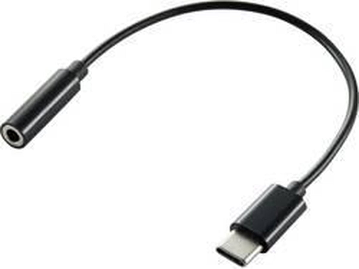 Renkforce Audio Adapterkabel [1x USB 3.2 Gen 1 stekker C (USB 3.0) - 1x Jackplug female 3.5 mm]