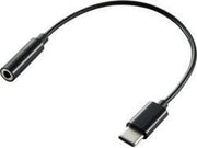Renkforce Audio Adapterkabel [1x USB 3.2 Gen 1 stekker C (USB 3.0) - 1x Jackplug female 3.5 mm]