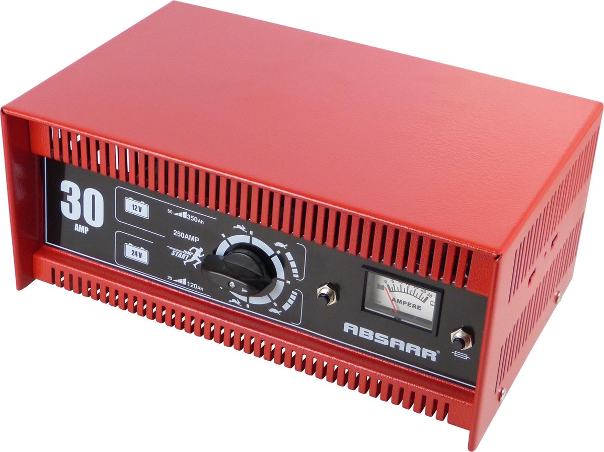 Absaar Acculader 30AMP 12/24V N/E AmpM SH250