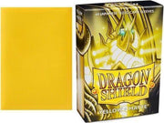 Dragon Shield Card Sleeves: Japanese Matte Yellow (59x86mm) - 60 stuks