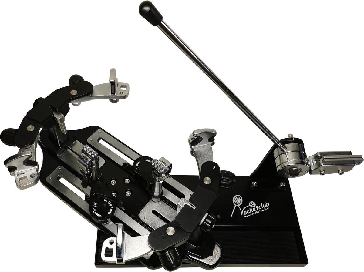 Racketclub Pro-2 hoge kwaliteit hefboommodel bespanmachine met complete toolset voor tennis