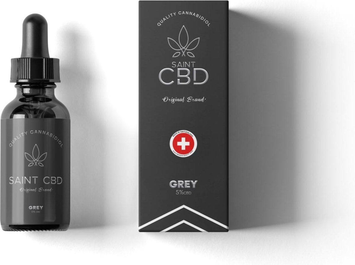 Saint CBD-Grey 5% biologische cbd olie 10 ML