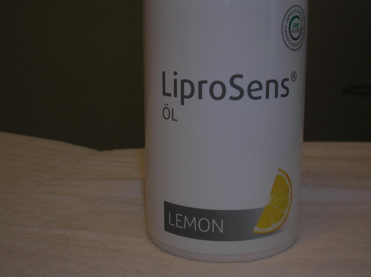 Röwo LiproSens Massageolie Lemon MET DOSEERPOMP 1000ml