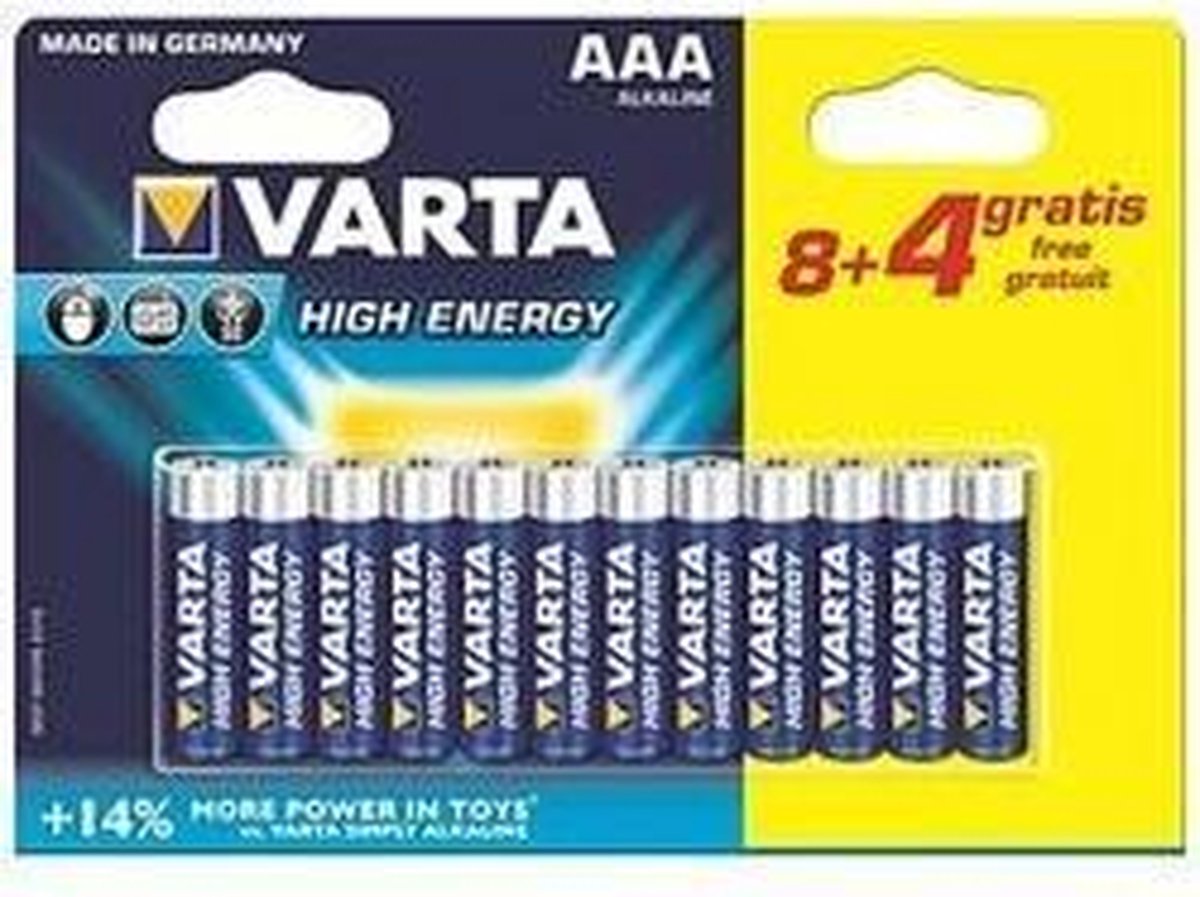 Varta High Energy AAA Single-use battery Alkaline 1