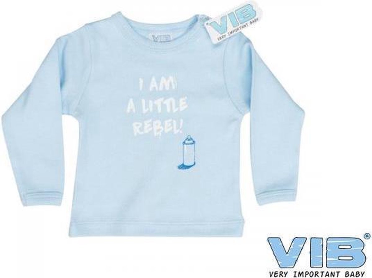 VIB Shirt I am a rebel Blue