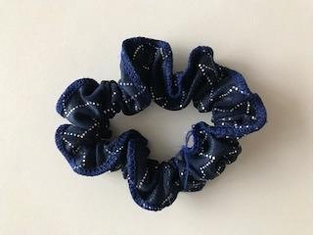 Blauw/Zilver Mystique Haarwokkel