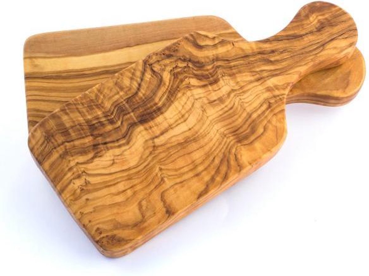 Prinshome Olijfhouten Tapasplank 20-10cm