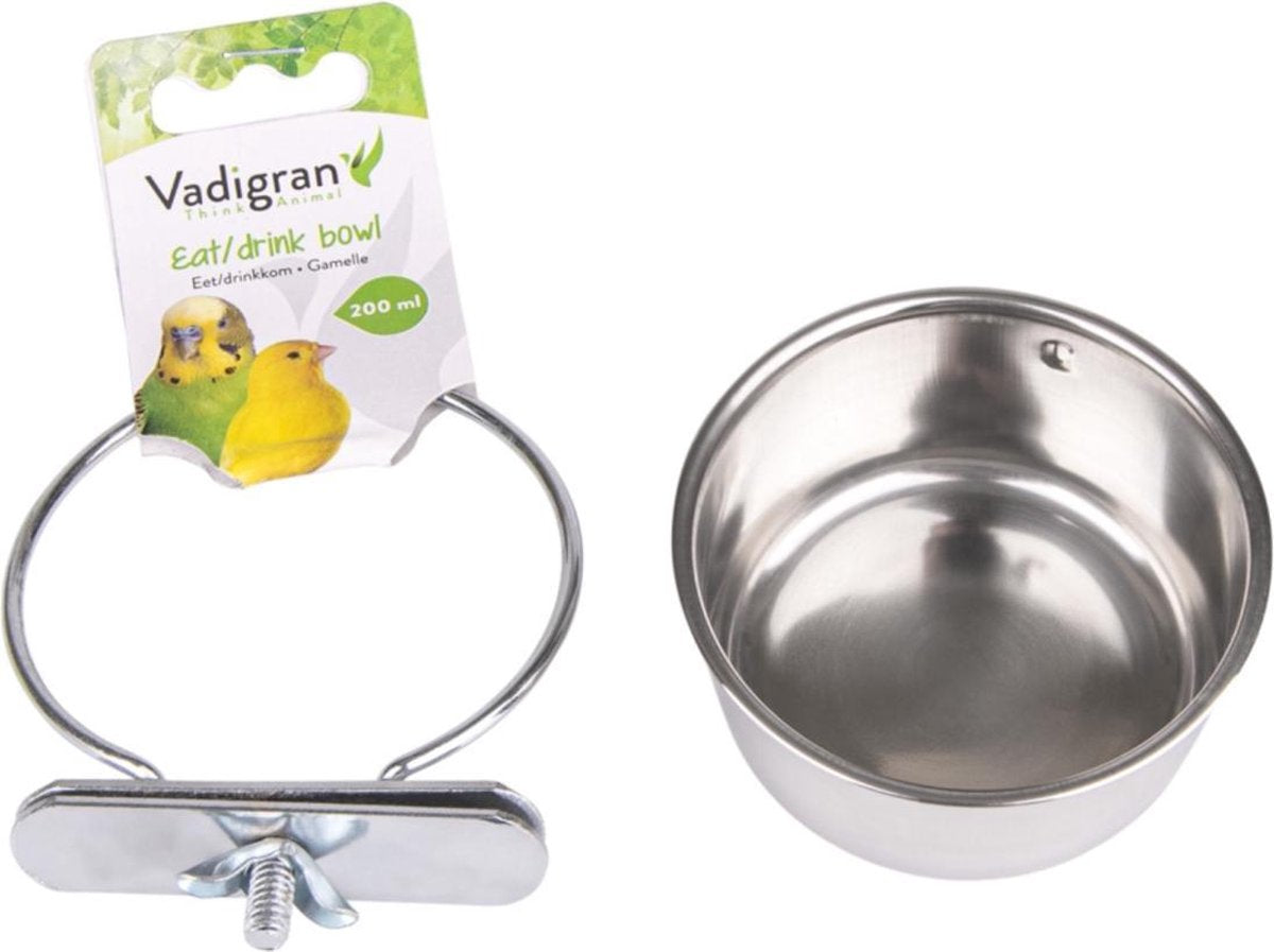 Dierenbenodigdheden Vadigran Eetpot Inox +1 Vijs  7