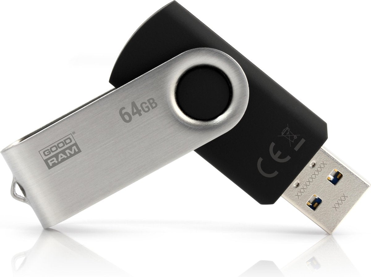 Goodram UTS3 USB flash drive 64 GB USB Type-A 3.2 Gen 1 (3.1 Gen 1) Zwart