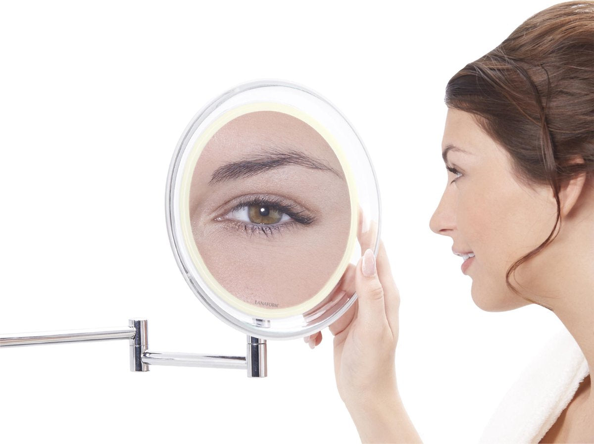 Lanaform Wall Mirror - Wandspiegel X10 met ledverlichting