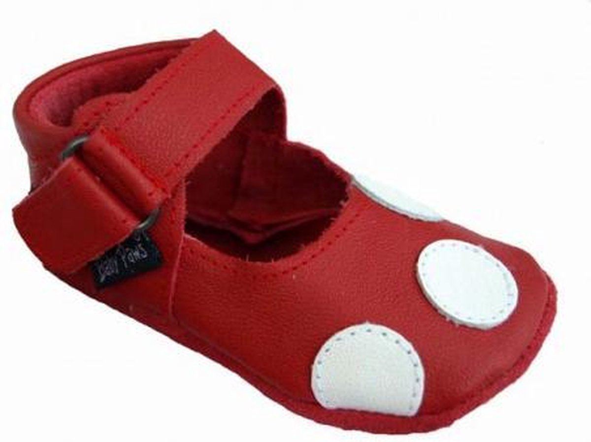Baby Paws babyslofjes Debra Rood  maat 5 = ( 13