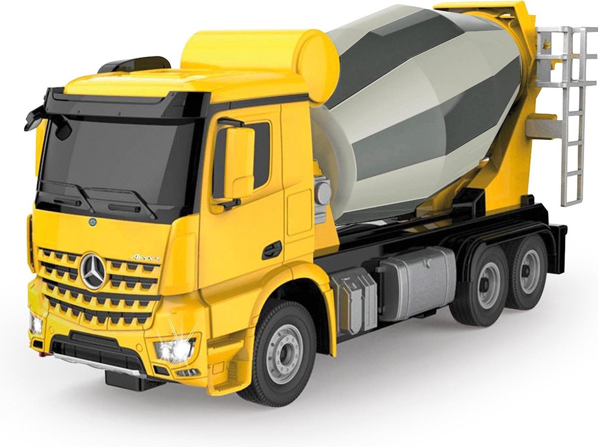 Jamara Betonmolen Mercedes-benz Geel 1:24