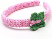 Naturezoo Haarband Vlinder Roze/groen