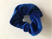 Royal Met Zilver glitter Velours Haarwokkel