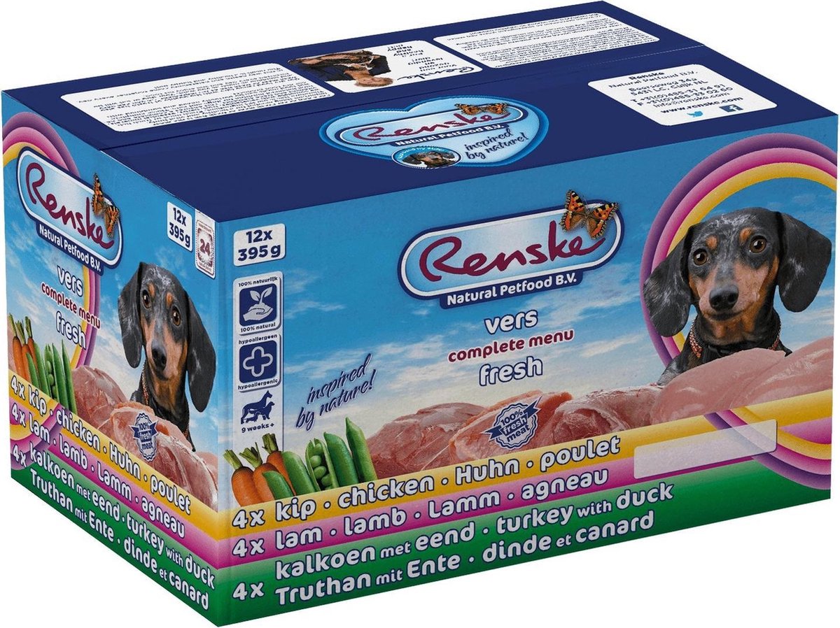 Renske Adult Multi - Hondenvoer - 12 x  395 g