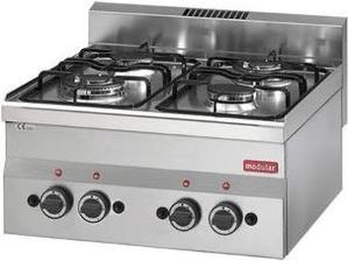 Modular 600 gaskooktoestel 4 branders