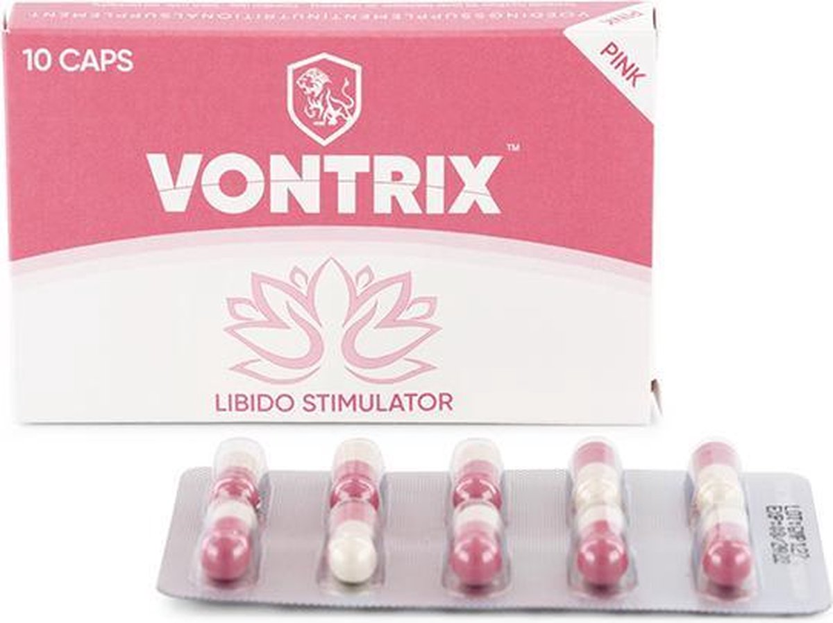 Vontrix Pink 10 Libido Stimulerend middel voor vrouwen