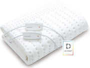Wellcare 120259 Elektrische deken | 2P | Cosy Fleece | 120 min timer | Extra voetwarmte | 160 x 150 cm | 4D DWF|