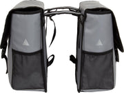 Bike - Carbon - Fietstas - Planner 2 side bag - Waterafstotend PU materiaal - Grijs