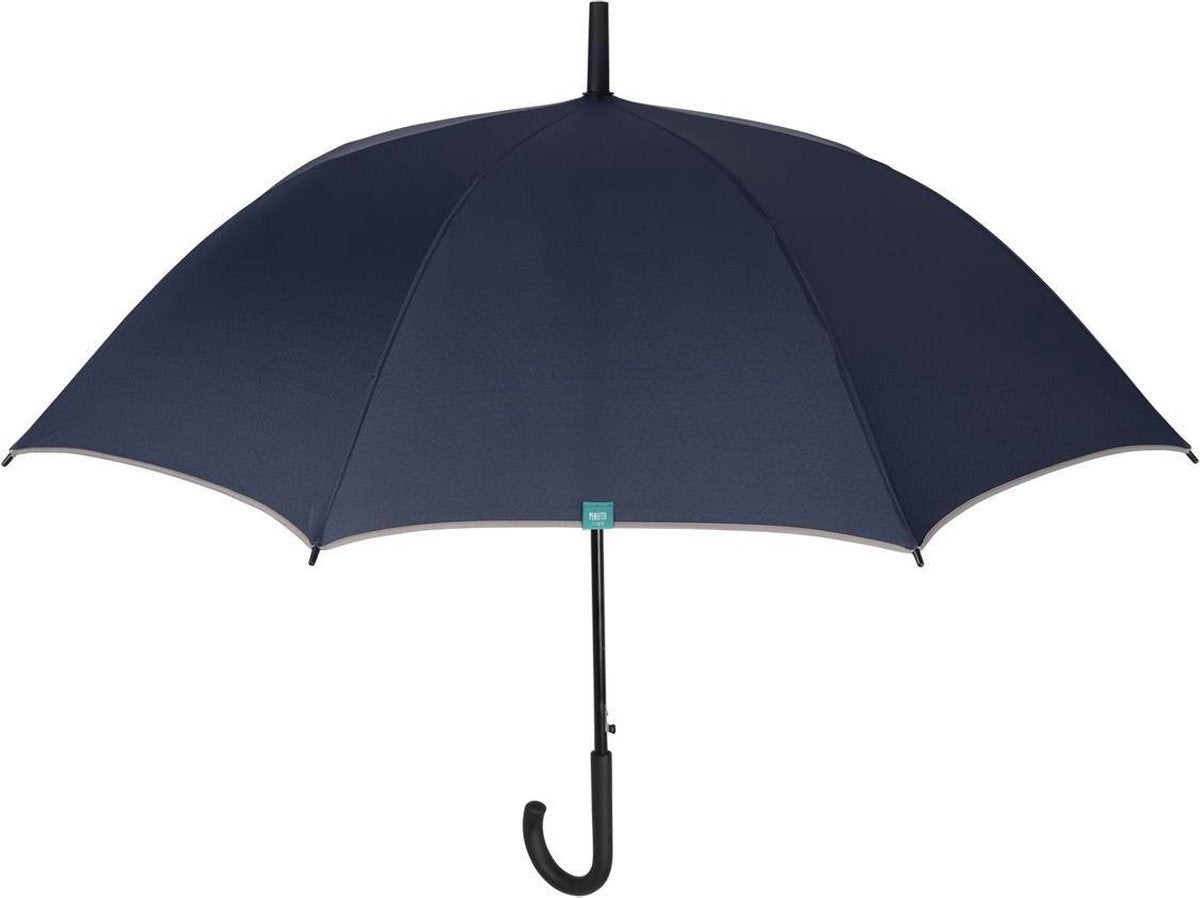 Perletti Golfparaplu Automatisch 116 Cm Fiberglas Blauw